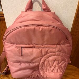 Michael Kors Blush Pink Backpack